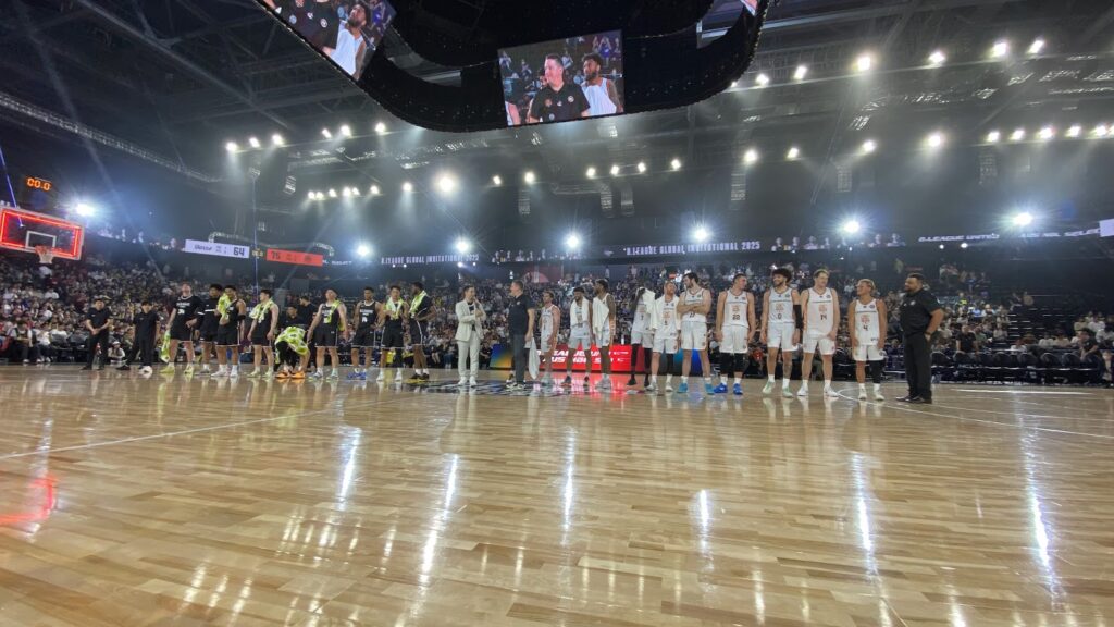 Bリーグ若手選抜が親善試合　群馬・太田市でNBL選抜と対戦サンダーズの浅野ケニー、細川一輝ら存在感　
