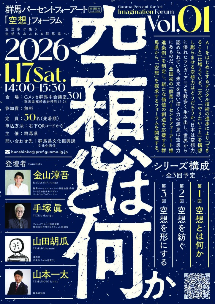 チラシ　空想フォーラム